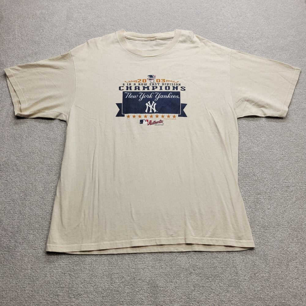 Vintage MLB New York Yankees 2003 Davison Champions Men's 30x23 Fits XL